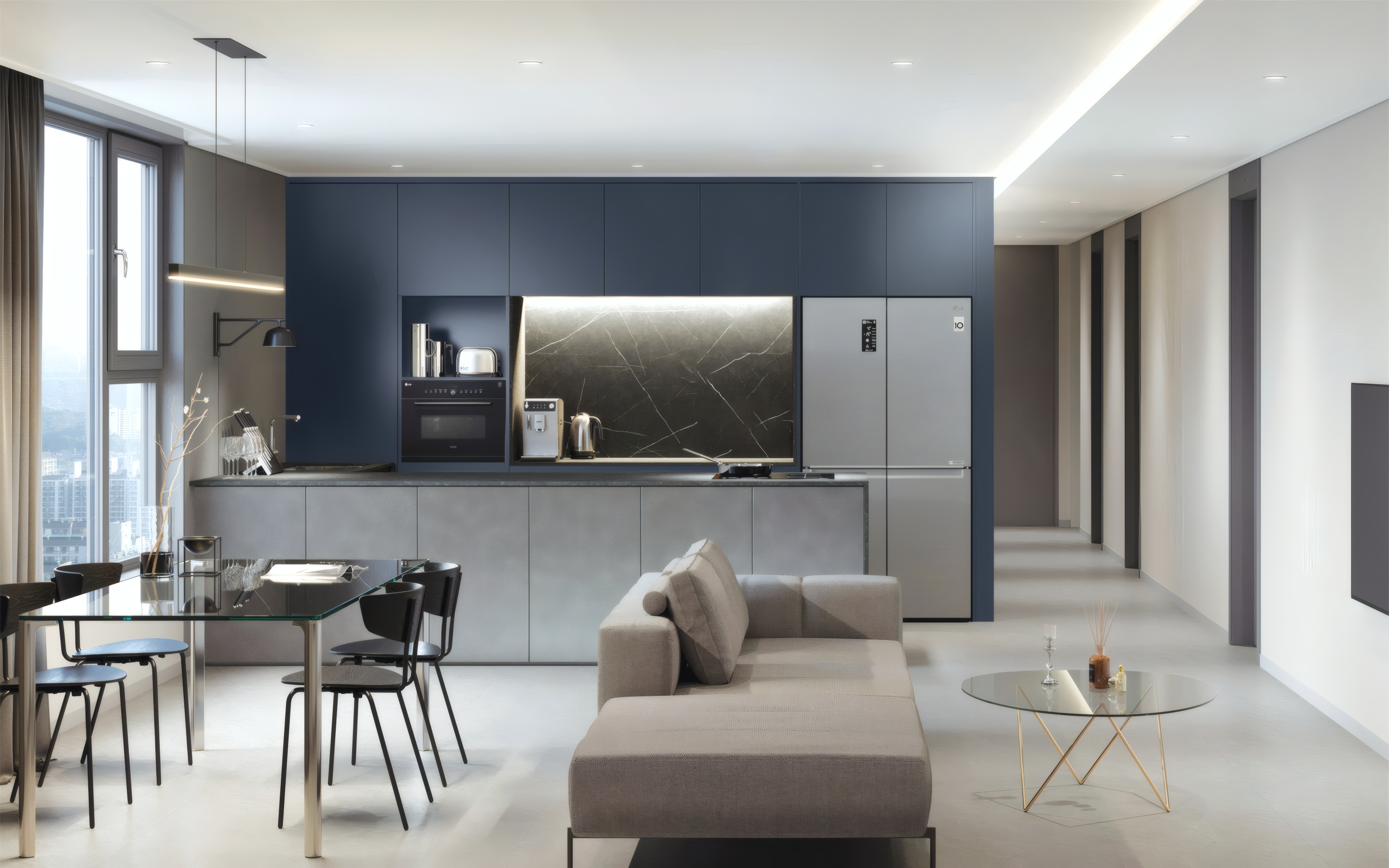 Brushed Gray BORTE panel interior