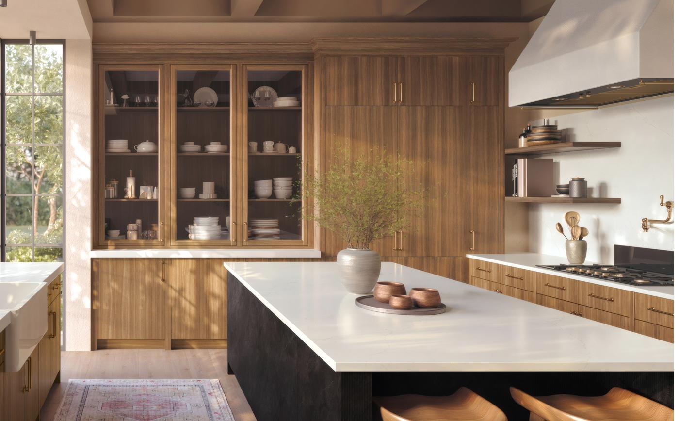 Natural Walnut BORTE panel interior