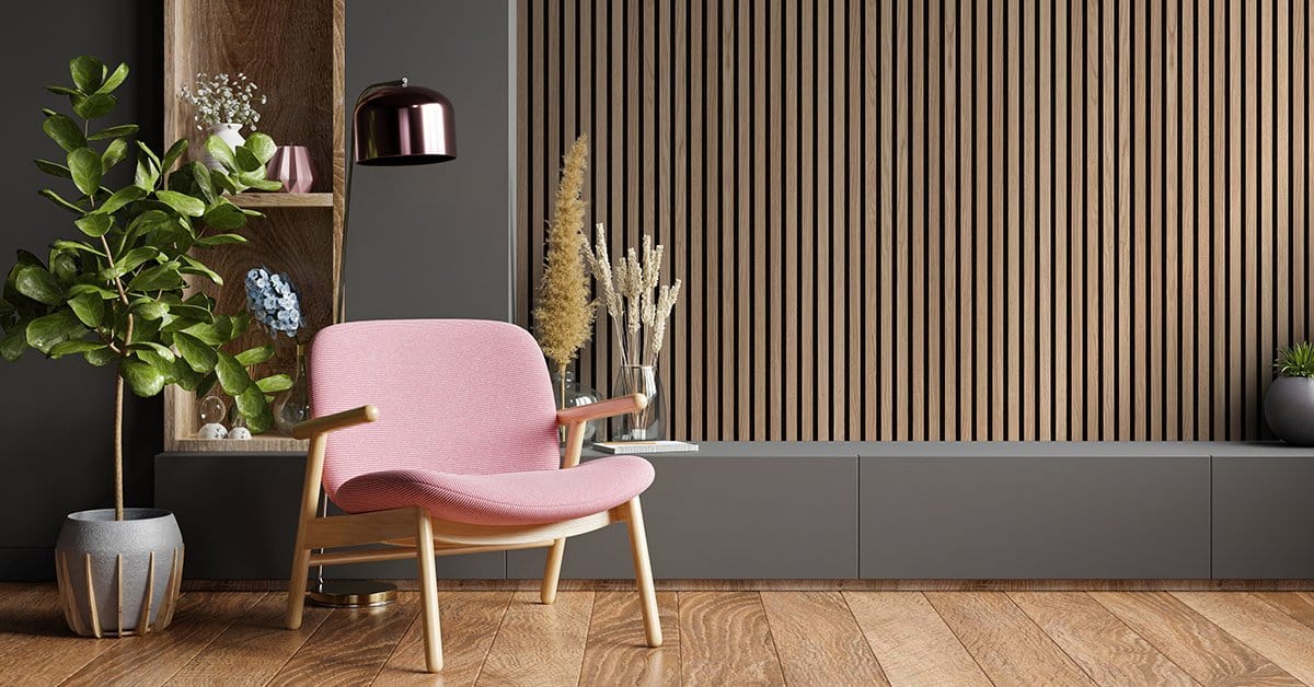 Wood Veneer Hub luxury slat paneling